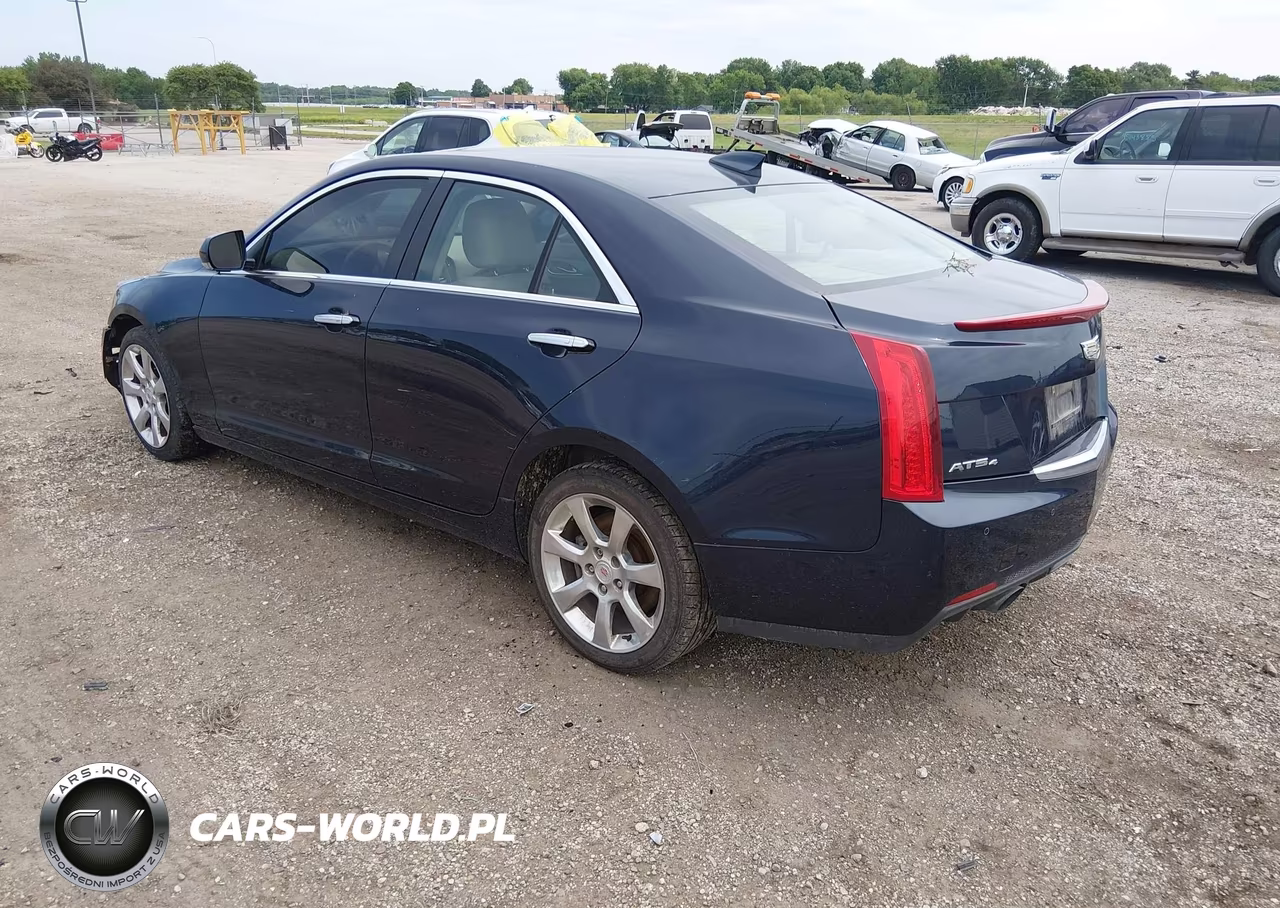2015 Cadillac Ats Luxury VIN:1G6AH5RX1F0102204 - 3