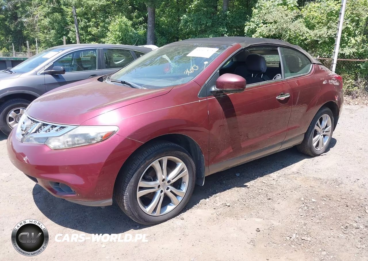 2011 Nissan Murano Crosscabriolet VIN:JN8AZ1FY1BW000851 - 2