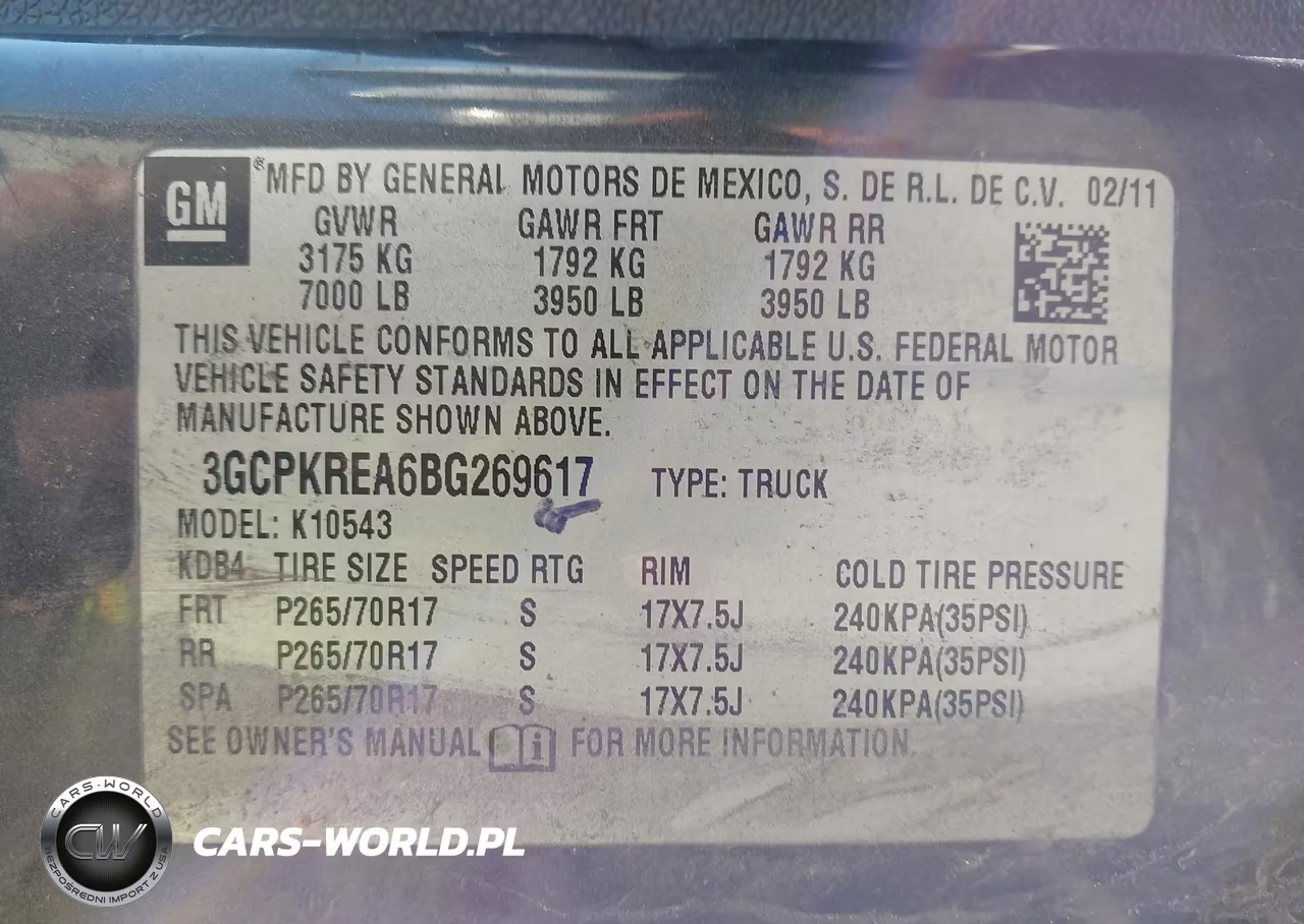 2011 Chevrolet Silverado 1500 Ls VIN:3GCPKREA6BG269617 - 9