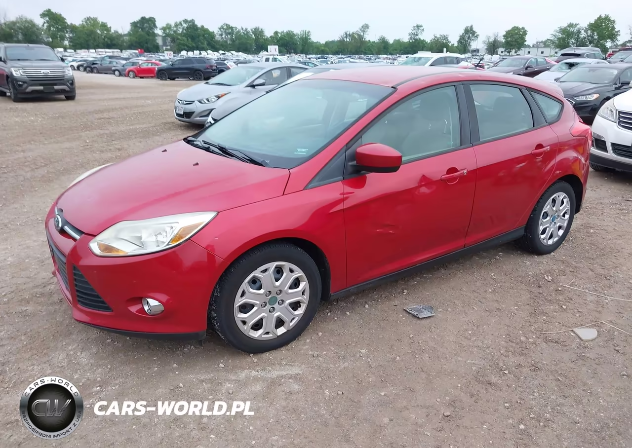 2012 Ford Focus Se VIN:1FAHP3K27CL104993 - 2