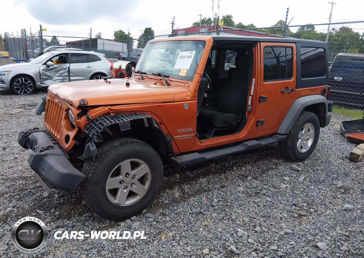 2011 Jeep Wrangler Unlimited Sport VIN:1J4BA3H12BL545956 - 2