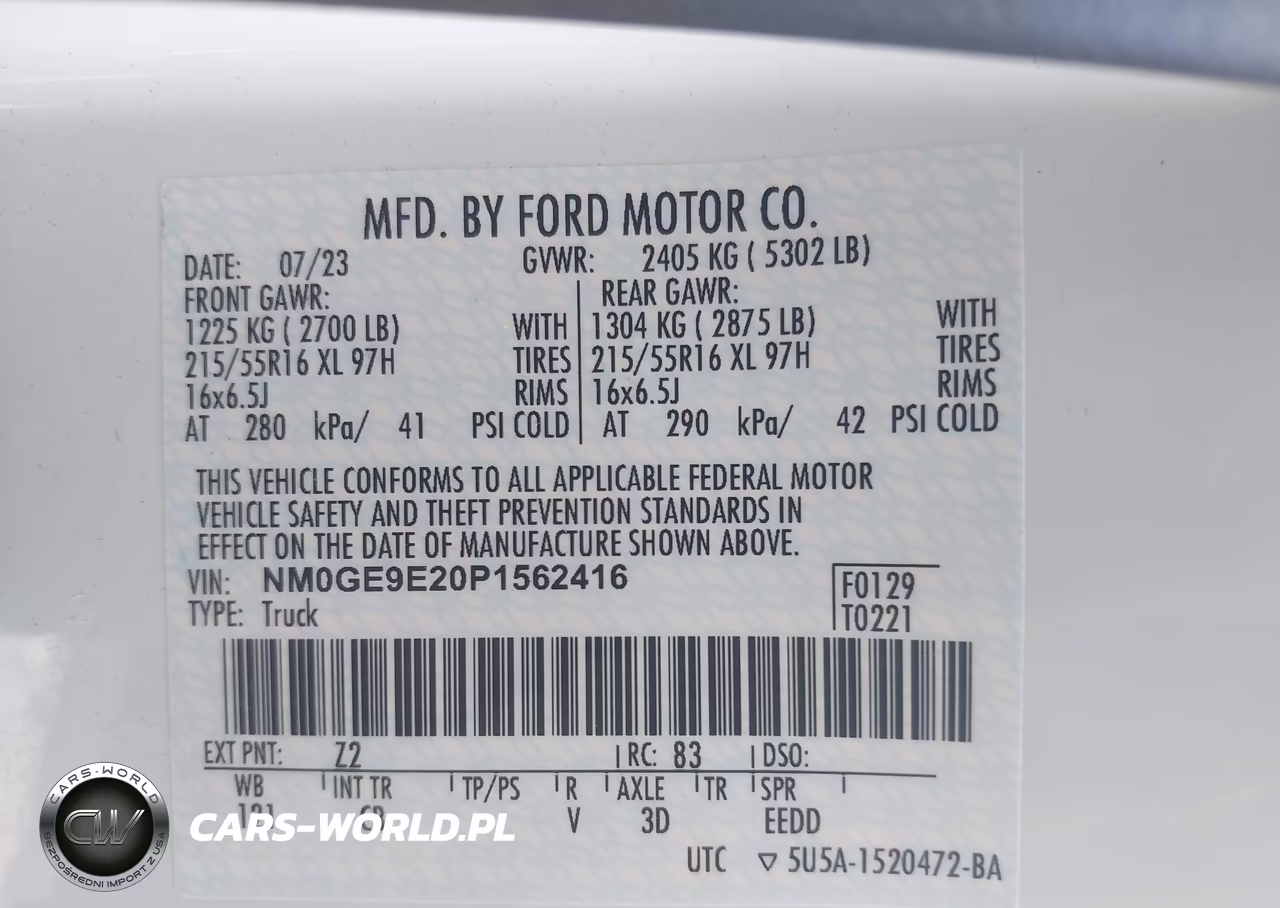 2023 Ford Transit Connect Xl Passenger VIN:NM0GE9E20P1562416 - 9