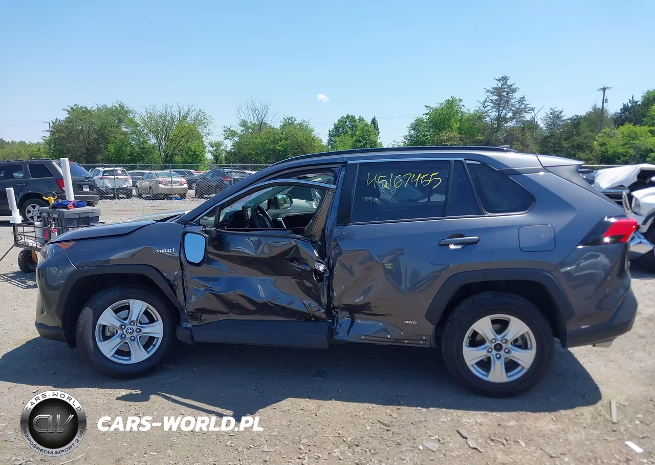 2021 Toyota Rav4 Hybrid Le VIN:JTMM6RFV7MD032157 - 13
