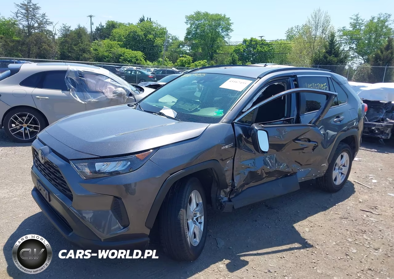 2021 Toyota Rav4 Hybrid Le VIN:JTMM6RFV7MD032157 - 2