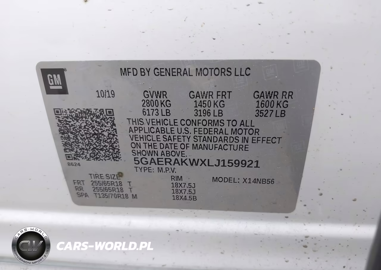 2020 Buick Enclave Fwd Preferred VIN:5GAERAKWXLJ159921 - 9