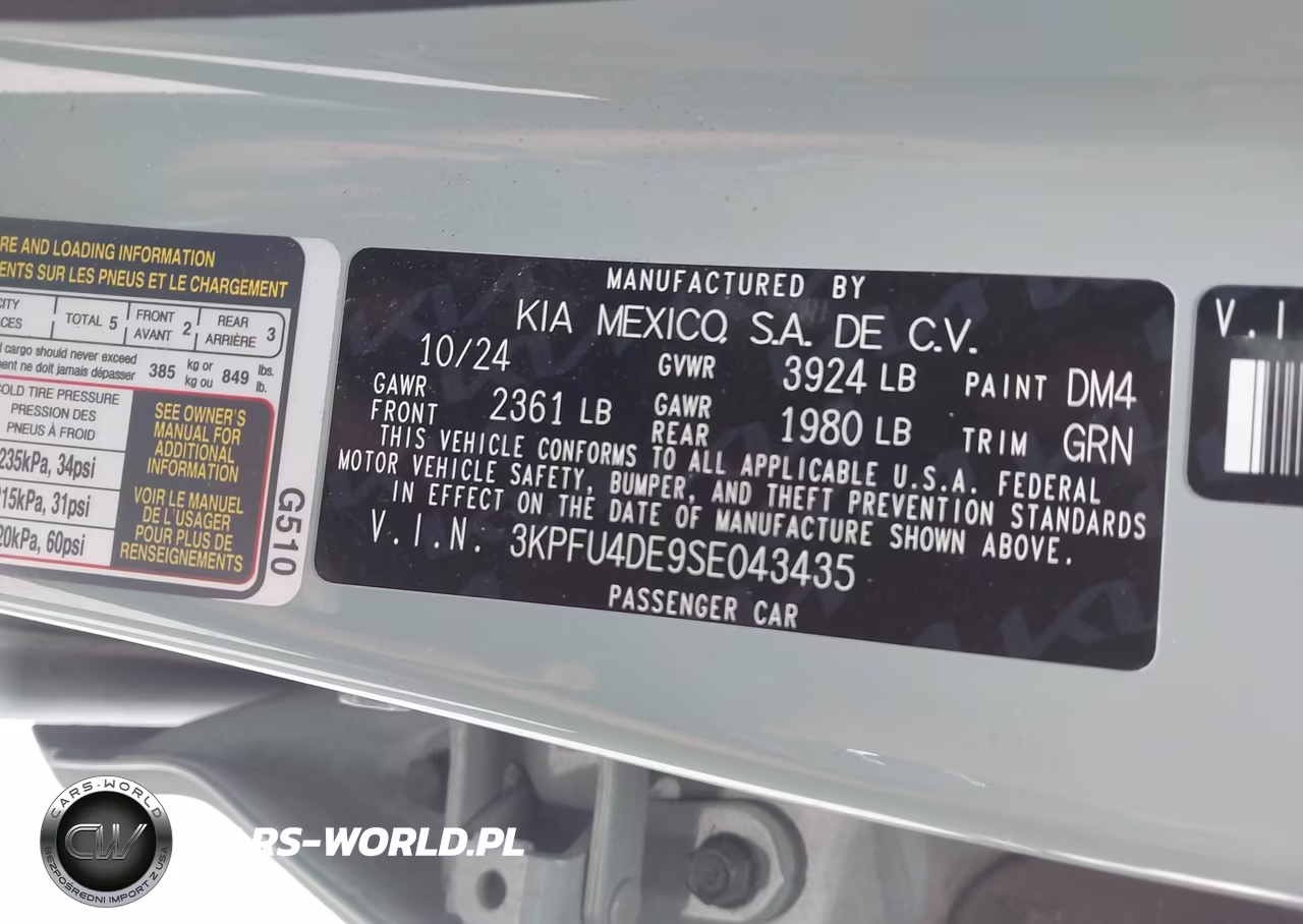 2025 Kia K4 Ex VIN:3KPFU4DE9SE043435 - 9