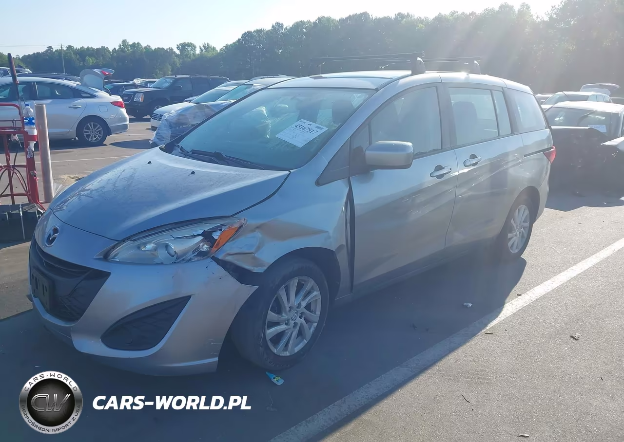 2012 Mazda Mazda5 Sport VIN:JM1CW2BL7C0107937 - 2