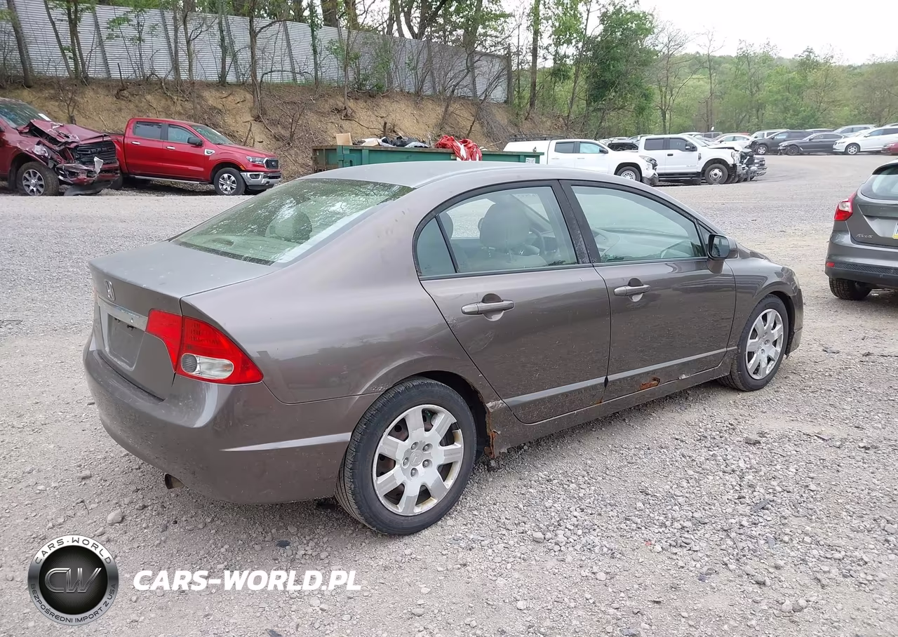 2009 Honda Civic Lx VIN:2HGFA16519H543593 - 4