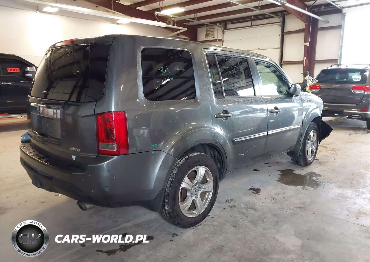 2013 Honda Pilot Ex-L VIN:5FNYF4H60DB058943 - 4