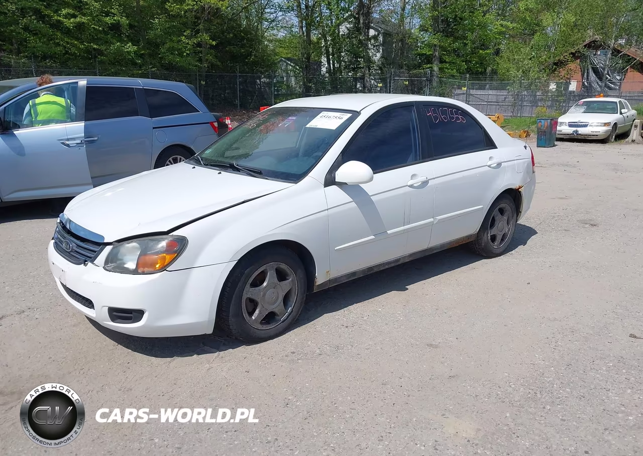 2009 Kia Spectra Ex VIN:KNAFE222495594322 - 2