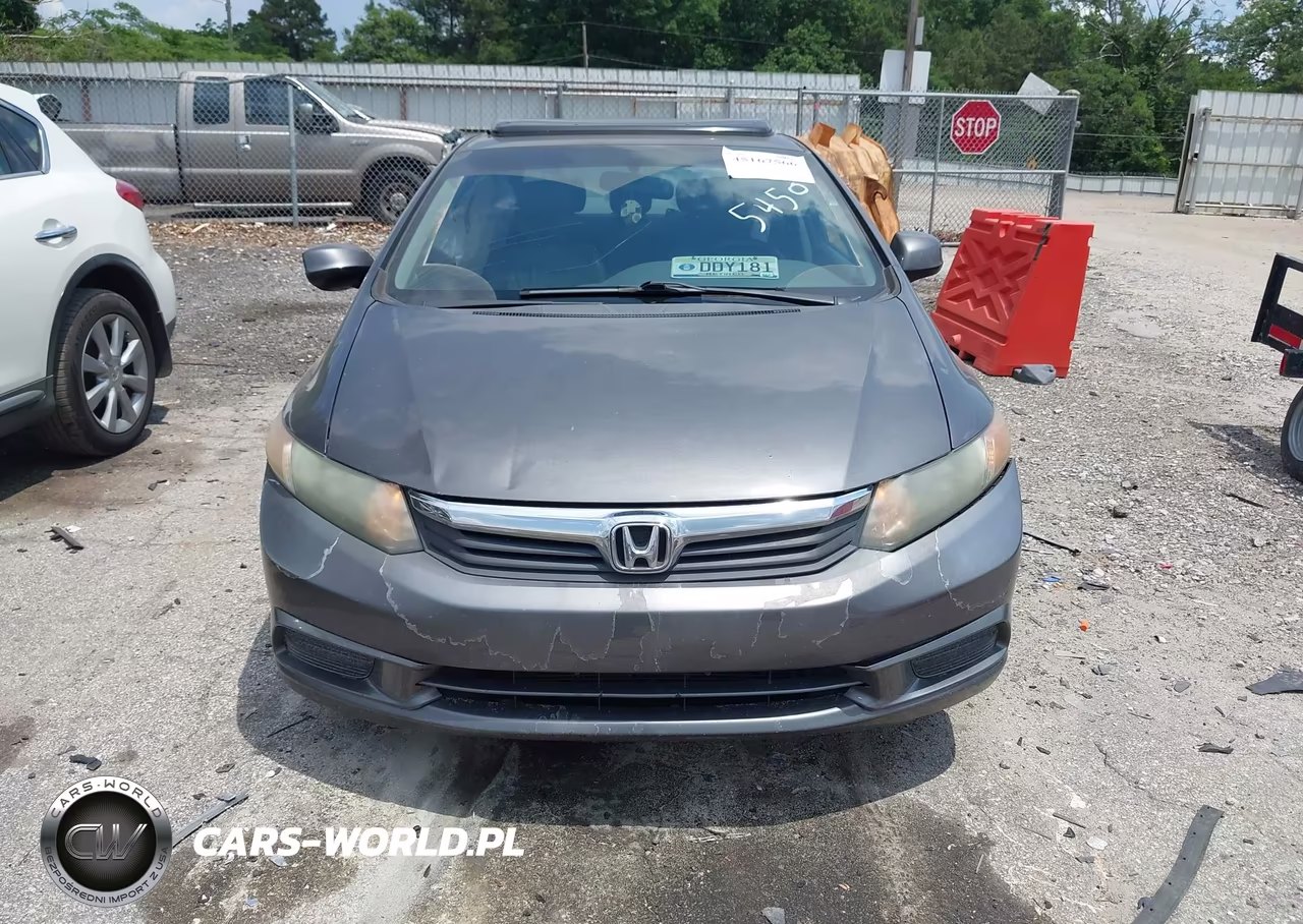 2012 Honda Civic Ex-L VIN:2HGFB2F92CH505450 - 12