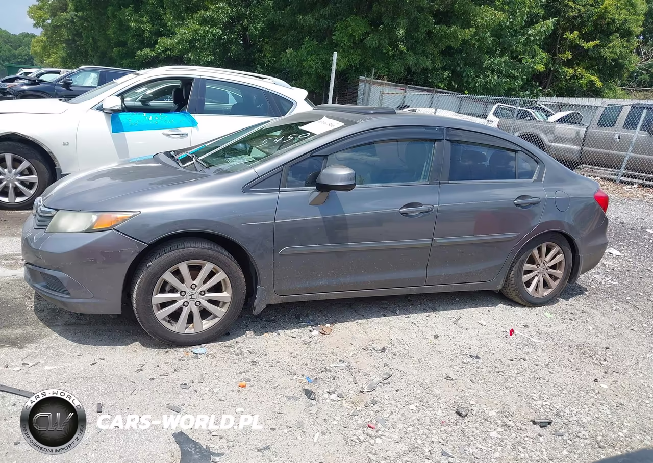 2012 Honda Civic Ex-L VIN:2HGFB2F92CH505450 - 14