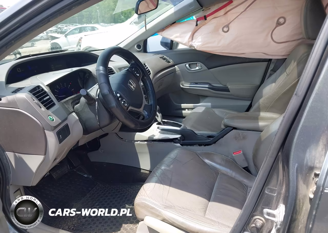 2012 Honda Civic Ex-L VIN:2HGFB2F92CH505450 - 5