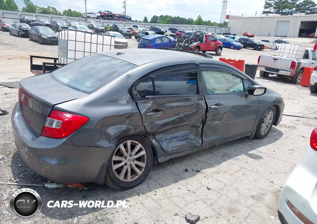 2012 Honda Civic Ex-L VIN:2HGFB2F92CH505450 - 6