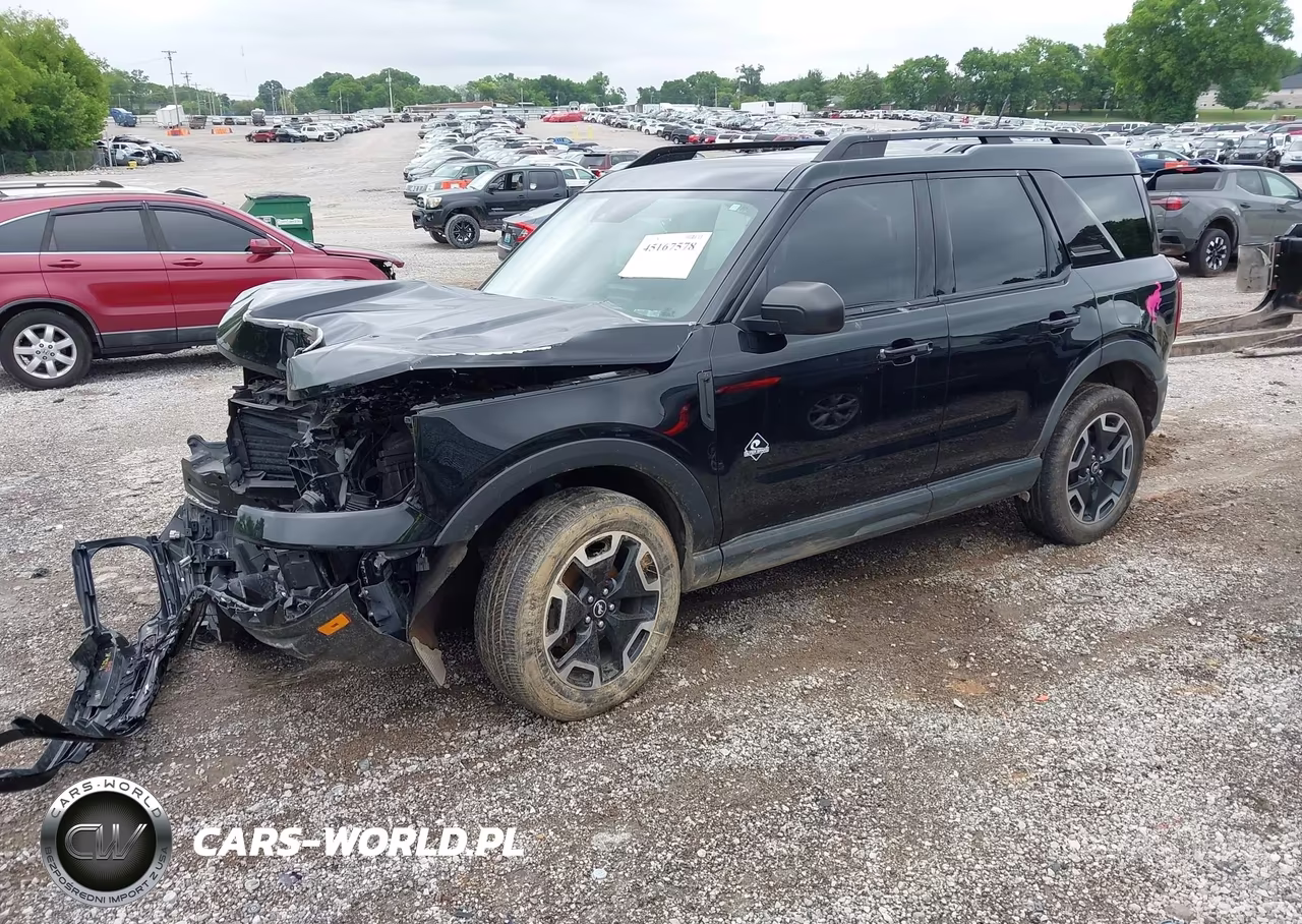 2021 Ford Bronco Sport Outer Banks VIN:3FMCR9C67MRB40605 - 2