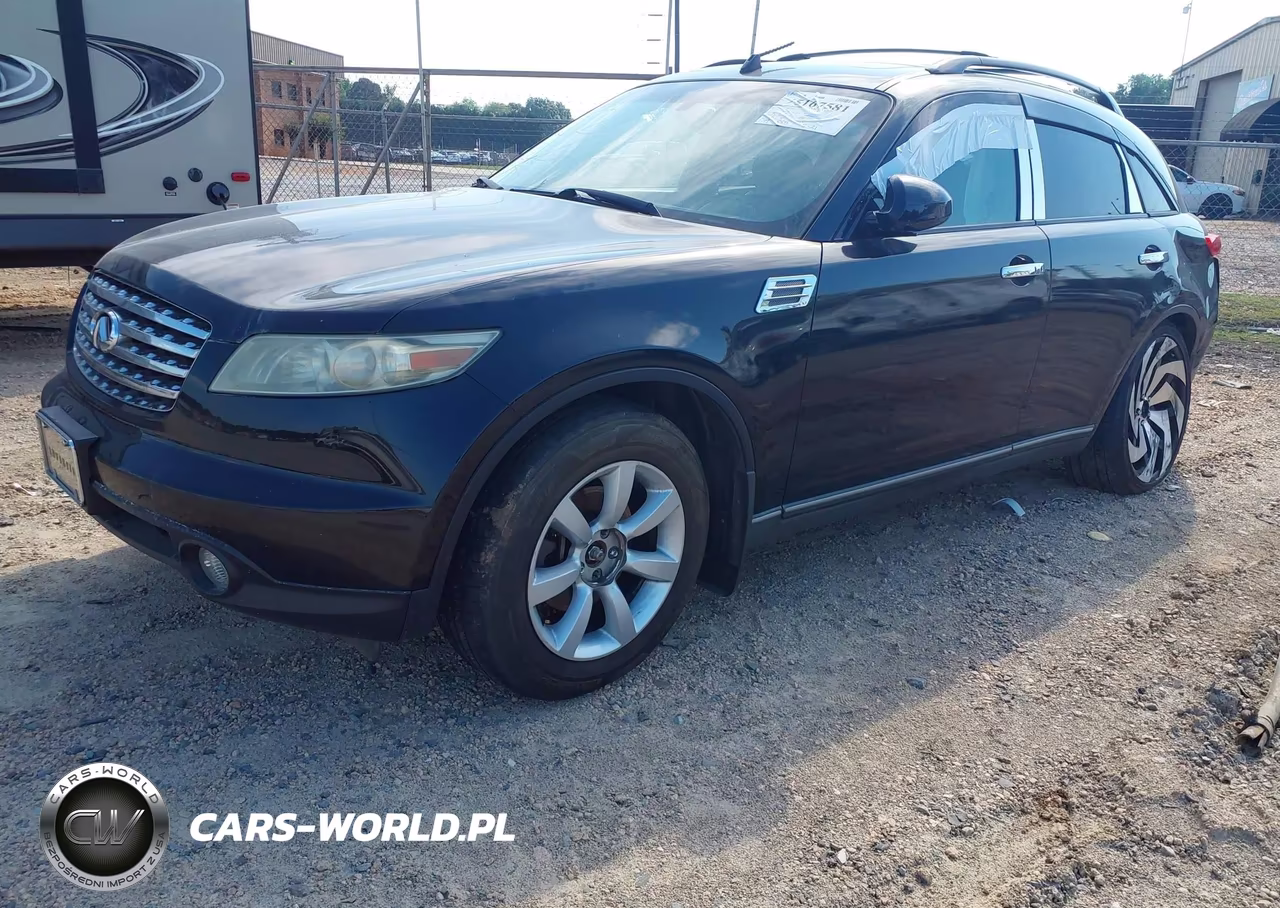 2005 Infiniti Fx35 VIN:JNRAS08W05X217070 - 2