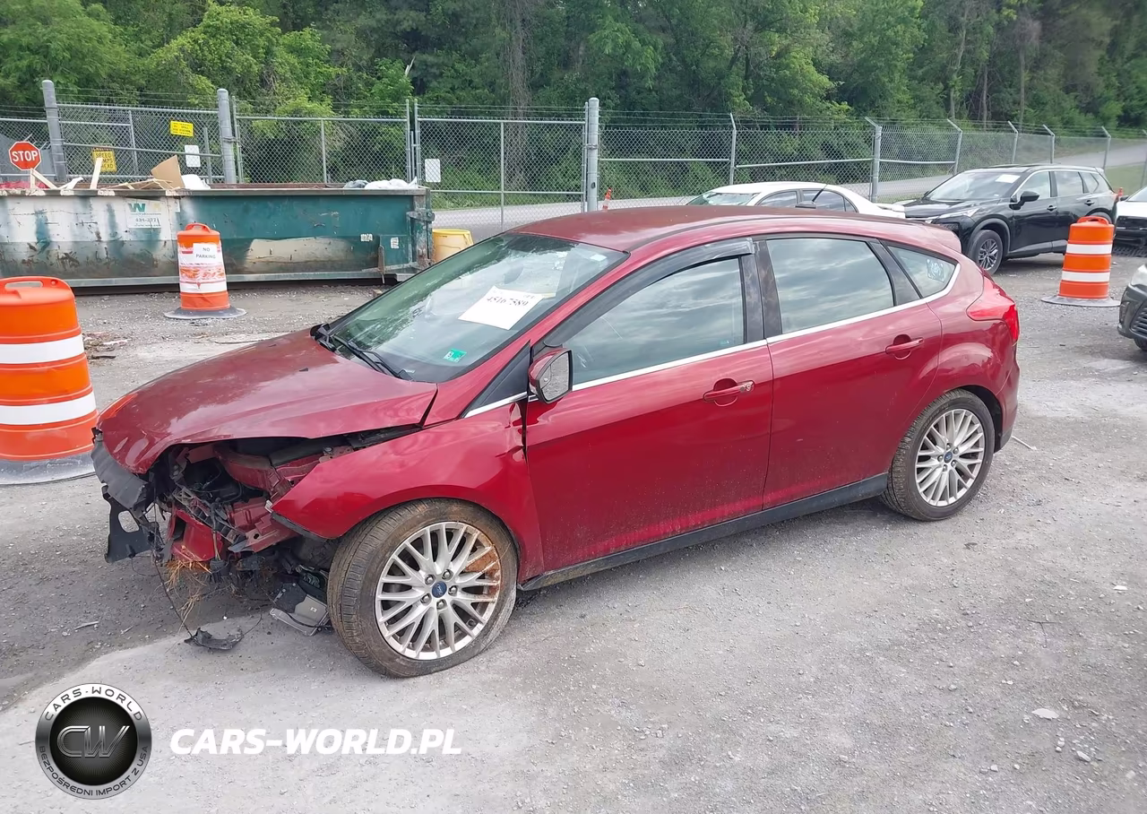 2013 Ford Focus Titanium VIN:1FADP3N27DL260530 - 2