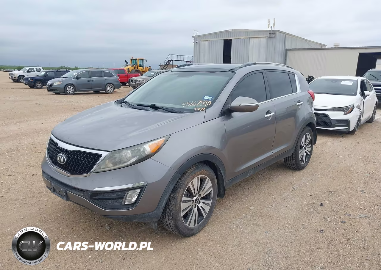 2014 Kia Sportage Ex VIN:KNDPC3AC9E7563613 - 2