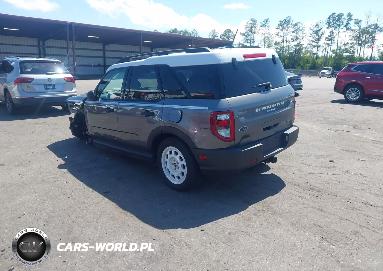 2023 Ford Bronco Sport Heritage VIN:3FMCR9G64PRD05167 - 3