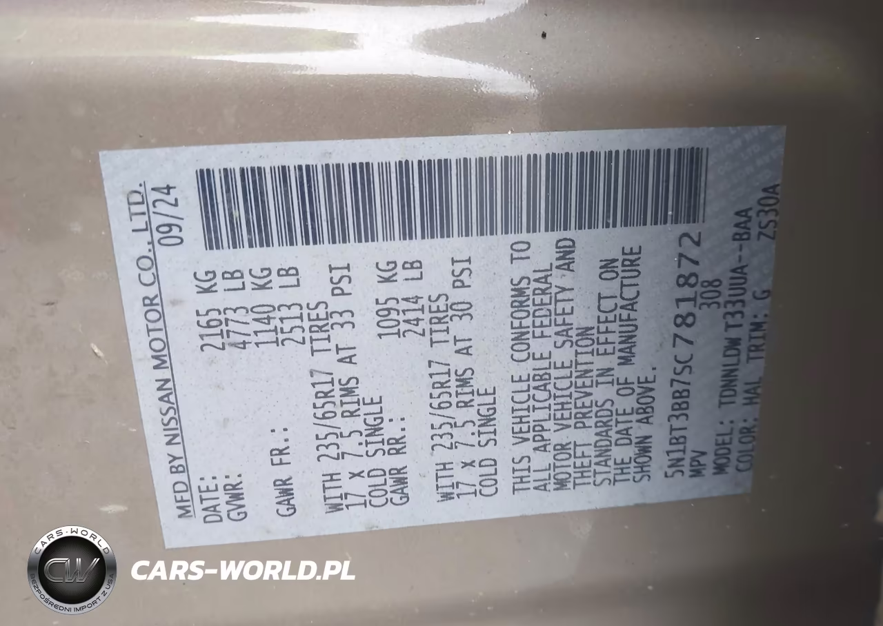 2025 Nissan Rogue Rock Creek VIN:5N1BT3BB7SC781872 - 9