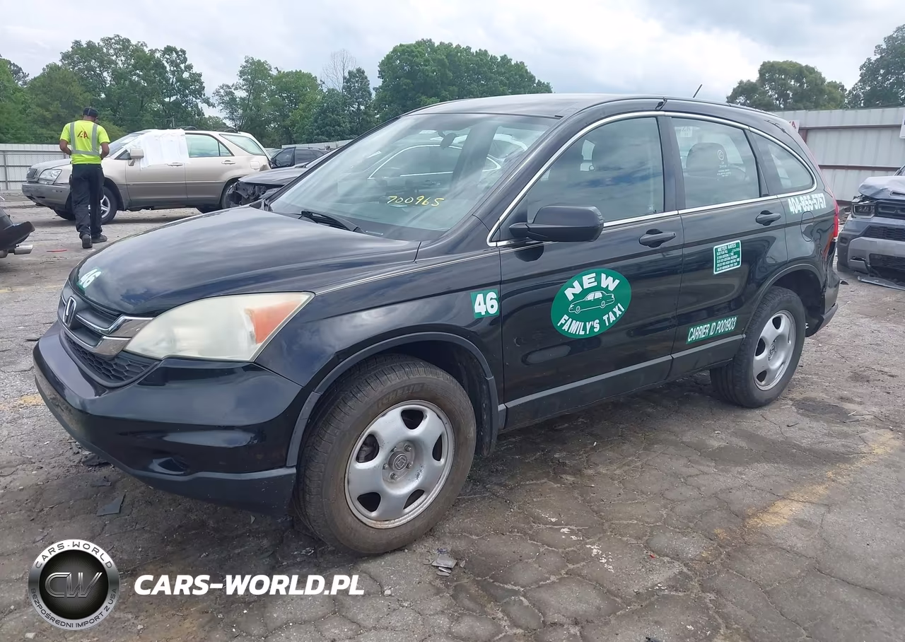 2010 Honda Cr-V Lx VIN:3CZRE3H31AG700965 - 2