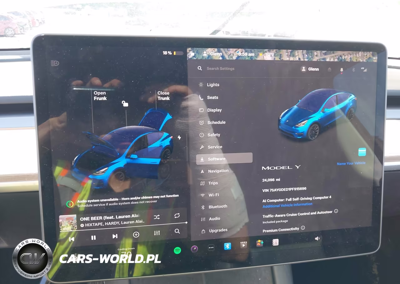 2023 Tesla Model Y Rwd VIN:7SAYGDED1PF915696 - 7