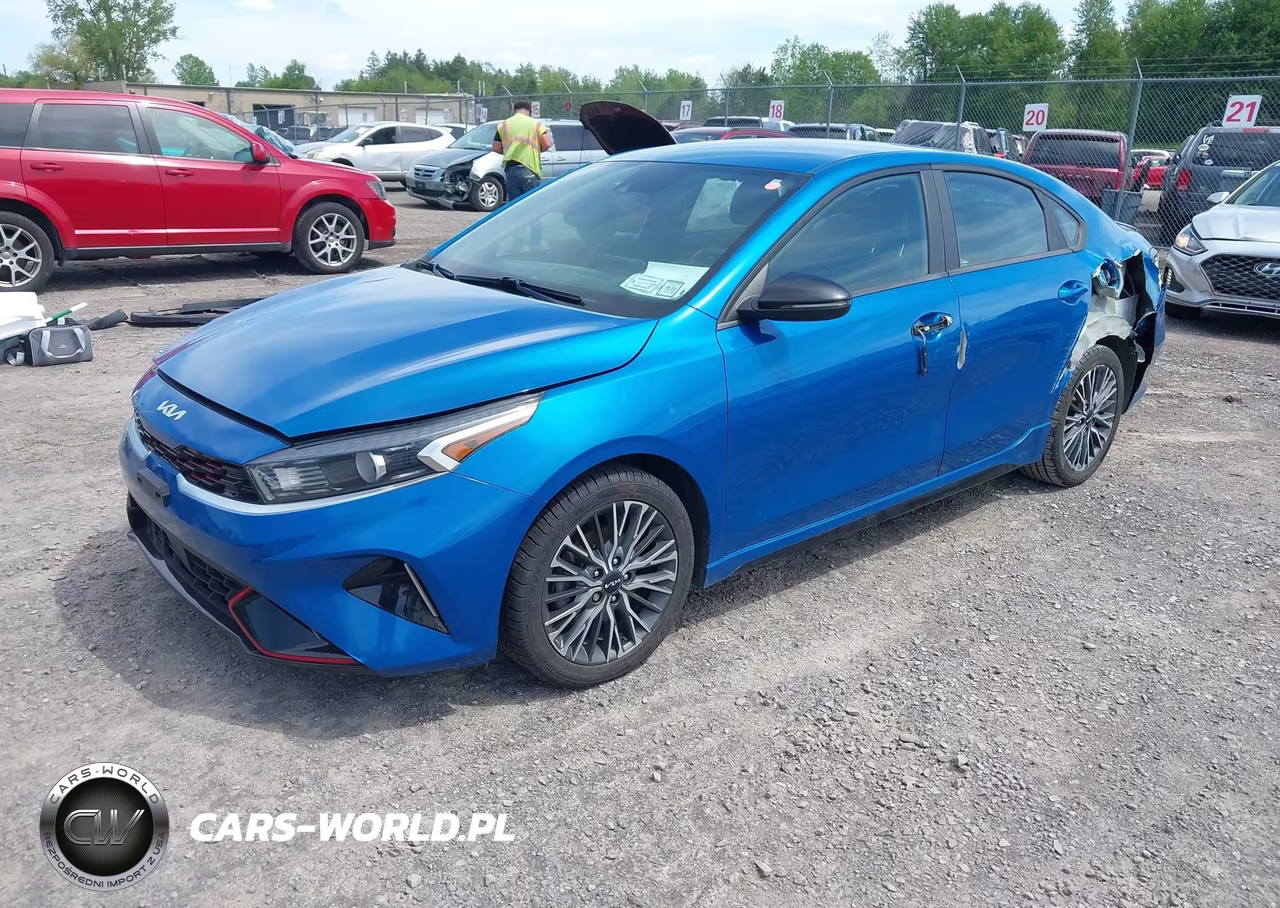 2022 Kia Forte Gt-Line VIN:3KPF54AD5NE443294 - 2