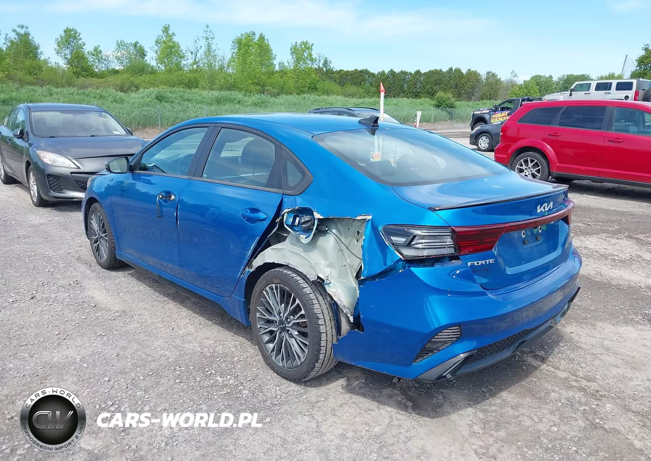 2022 Kia Forte Gt-Line VIN:3KPF54AD5NE443294 - 3