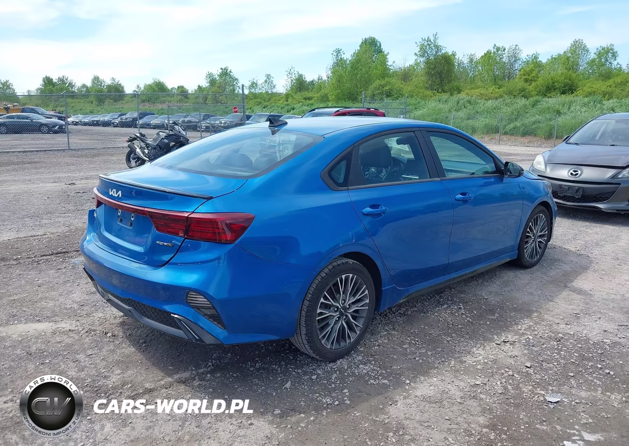 2022 Kia Forte Gt-Line VIN:3KPF54AD5NE443294 - 4