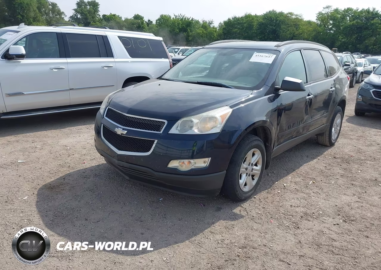 2012 Chevrolet Traverse Ls VIN:1GNKREED1CJ158778 - 2