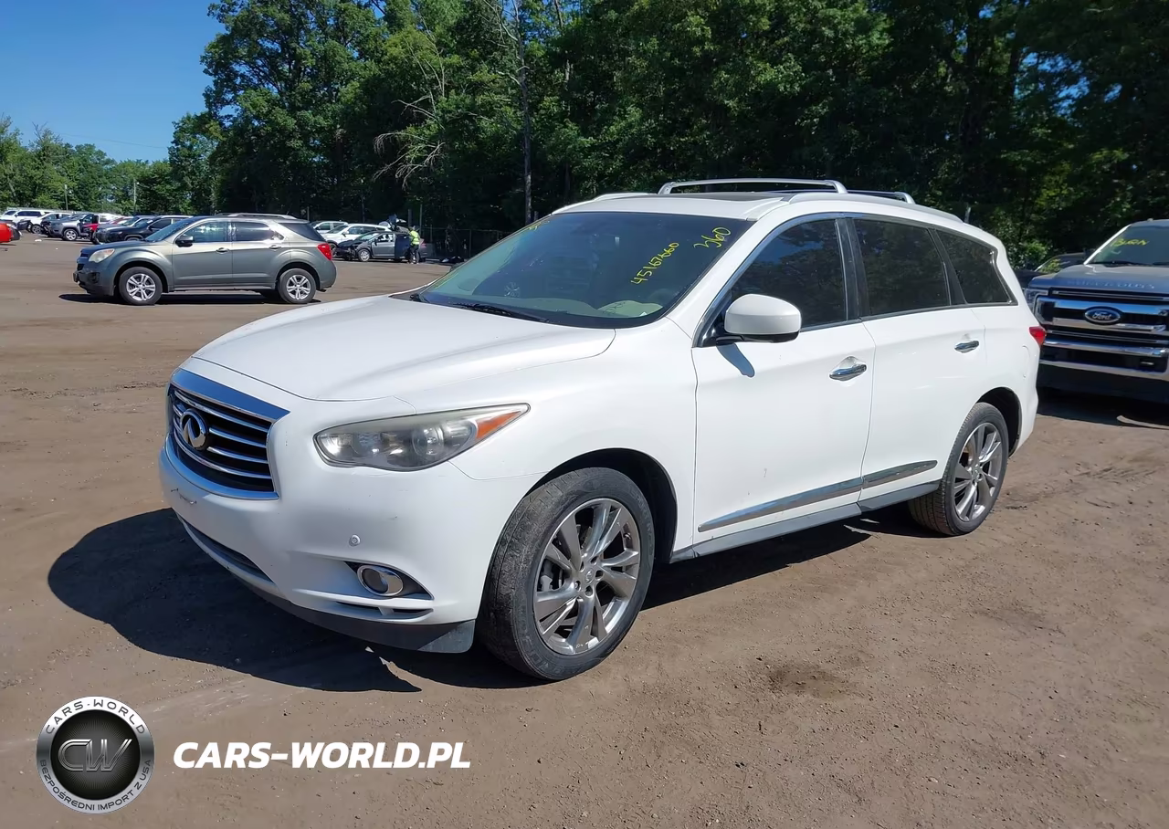 2013 Infiniti Jx35 VIN:5N1AL0MM1DC345210 - 2