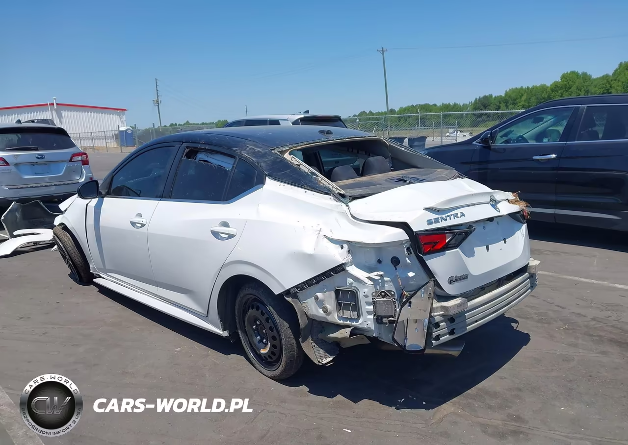 2021 Nissan Sentra Sr Xtronic Cvt VIN:3N1AB8DV9MY246224 - 3