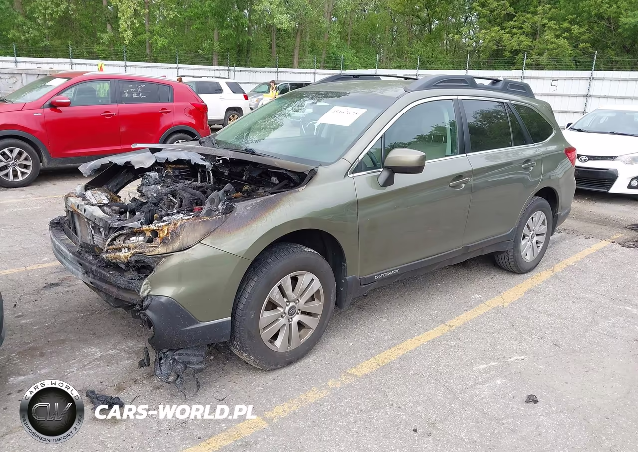 2017 Subaru Outback 2.5I Premium VIN:4S4BSACC8H3212620 - 2