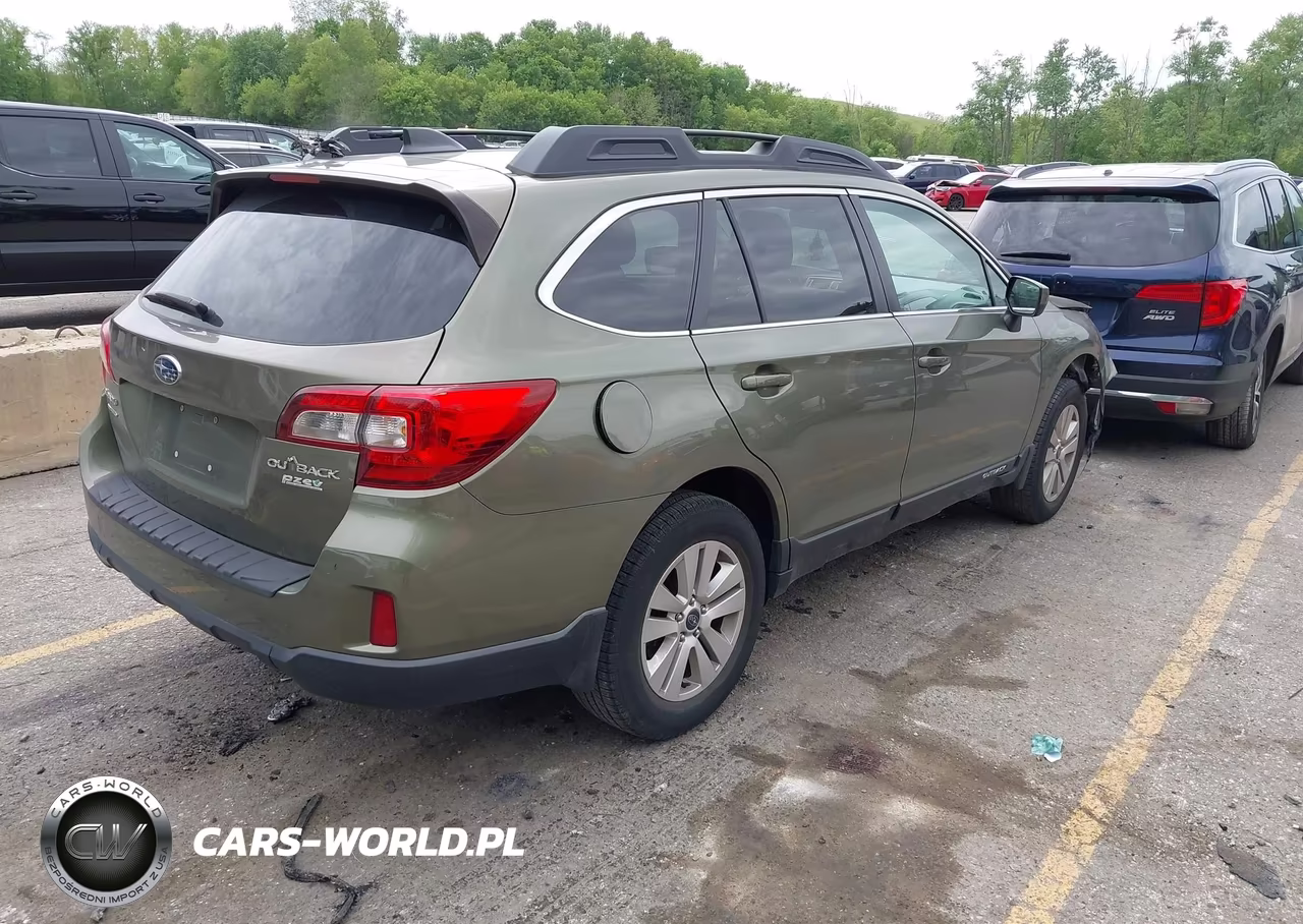 2017 Subaru Outback 2.5I Premium VIN:4S4BSACC8H3212620 - 4