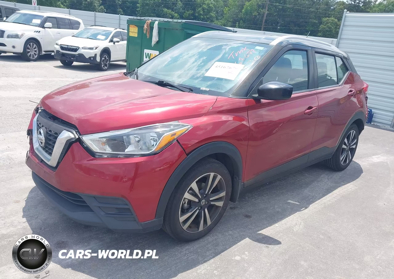 2019 Nissan Kicks Sv VIN:3N1CP5CU4KL550315 - 2