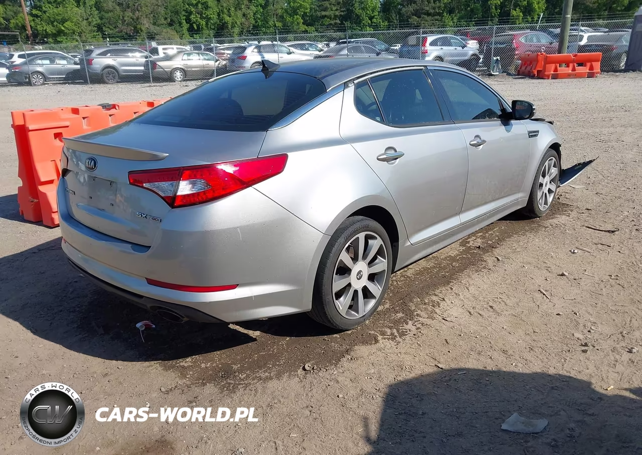 2013 Kia Optima Sx VIN:5XXGR4A69DG142012 - 4