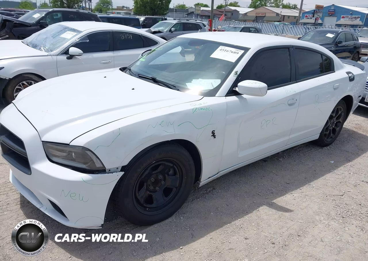 2013 Dodge Charger Police VIN:2C3CDXAT5DH667574 - 2