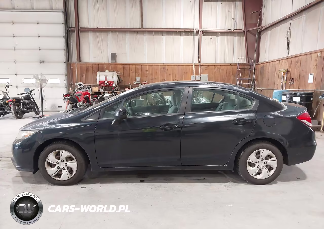 2013 Honda Civic Lx VIN:2HGFB2F54DH536519 - 14