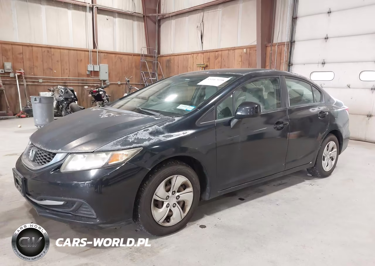 2013 Honda Civic Lx VIN:2HGFB2F54DH536519 - 2