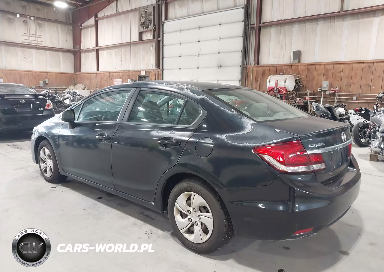 2013 Honda Civic Lx VIN:2HGFB2F54DH536519 - 3