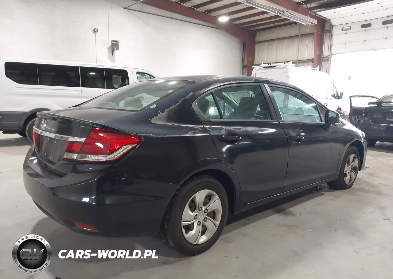 2013 Honda Civic Lx VIN:2HGFB2F54DH536519 - 4