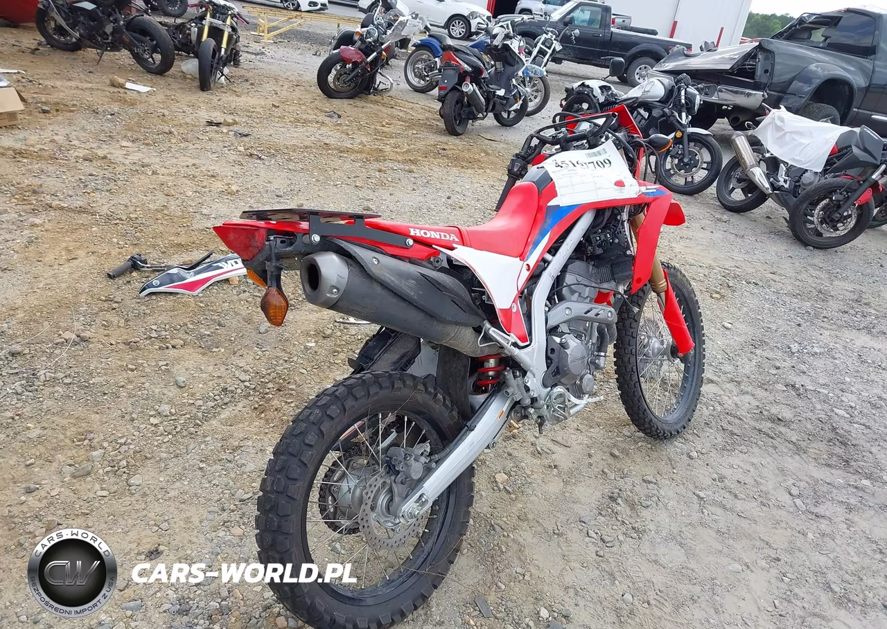 2023 Honda Crf300 L VIN:MLHND1612P5202381 - 4