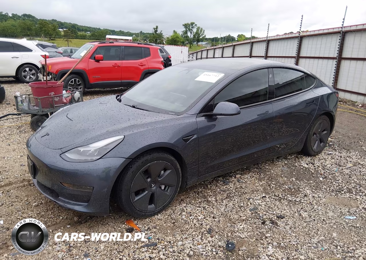 2021 Tesla Model 3 Standard Range Plus Rear-Wheel Drive VIN:5YJ3E1EA1MF059913 - 2