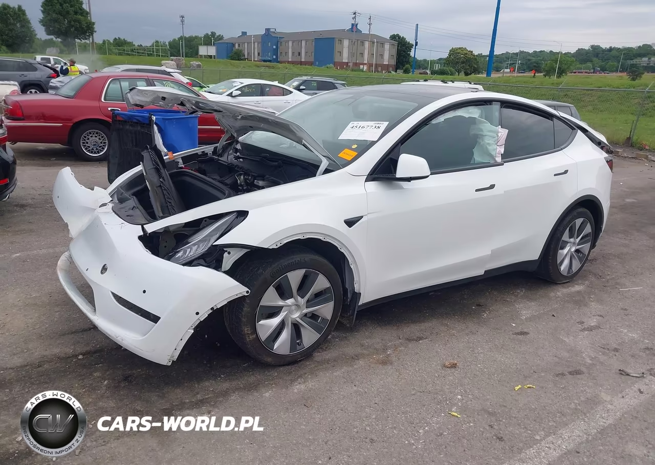 2022 Tesla Model Y Long Range Dual Motor All-Wheel Drive VIN:7SAYGDEE0NF316052 - 2