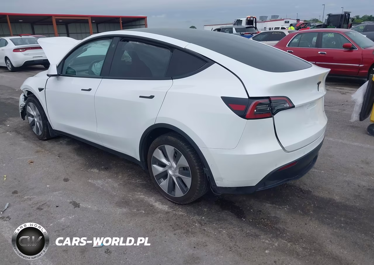 2022 Tesla Model Y Long Range Dual Motor All-Wheel Drive VIN:7SAYGDEE0NF316052 - 3