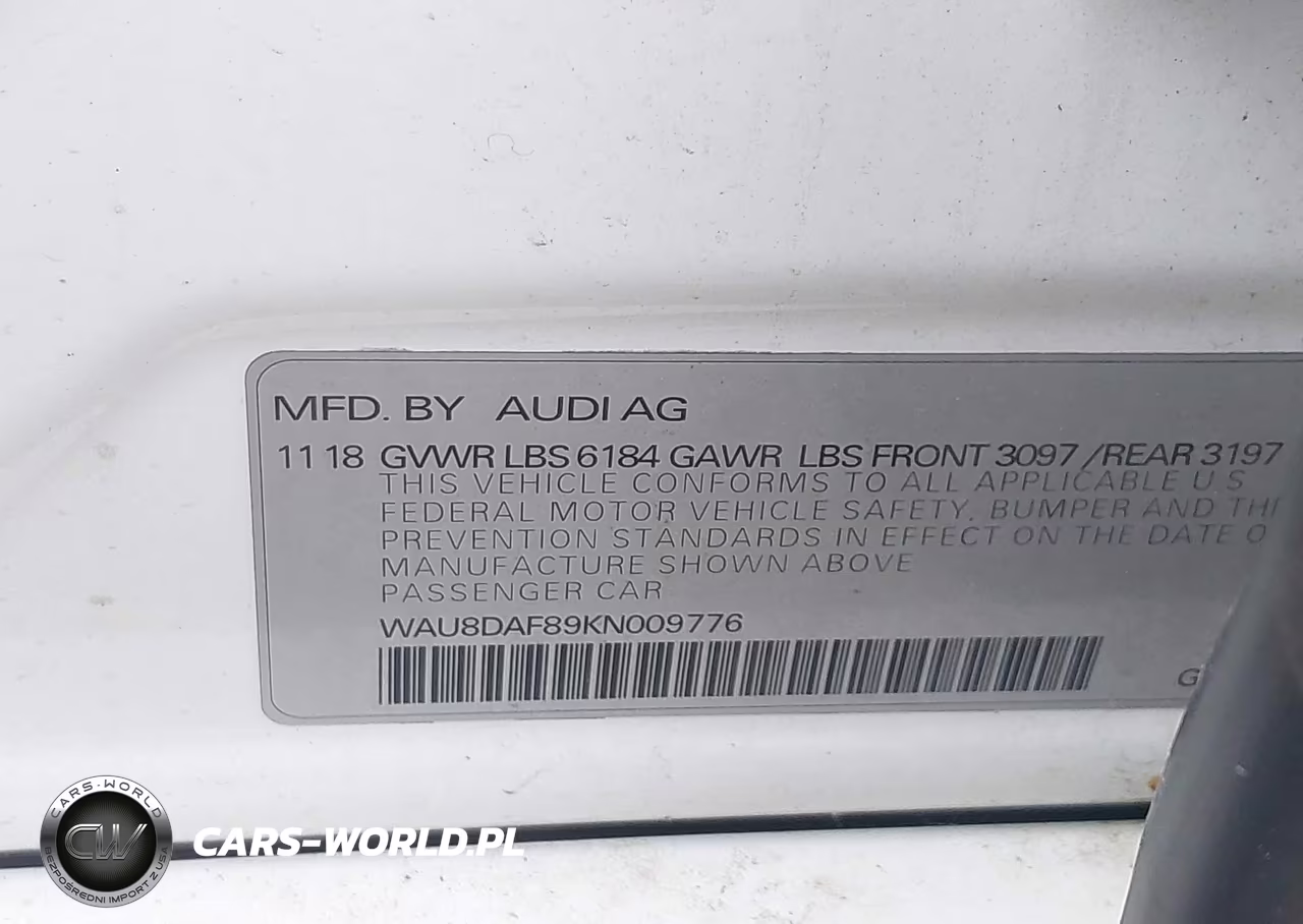 2019 Audi A8 L 55 VIN:WAU8DAF89KN009776 - 9