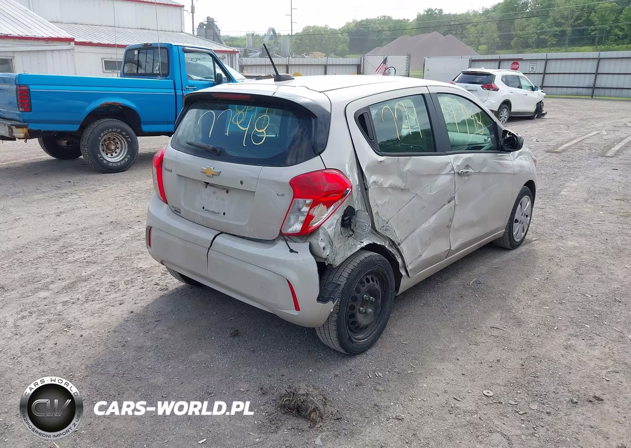 2016 Chevrolet Spark Ls Cvt VIN:KL8CB6SA4GC576353 - 4