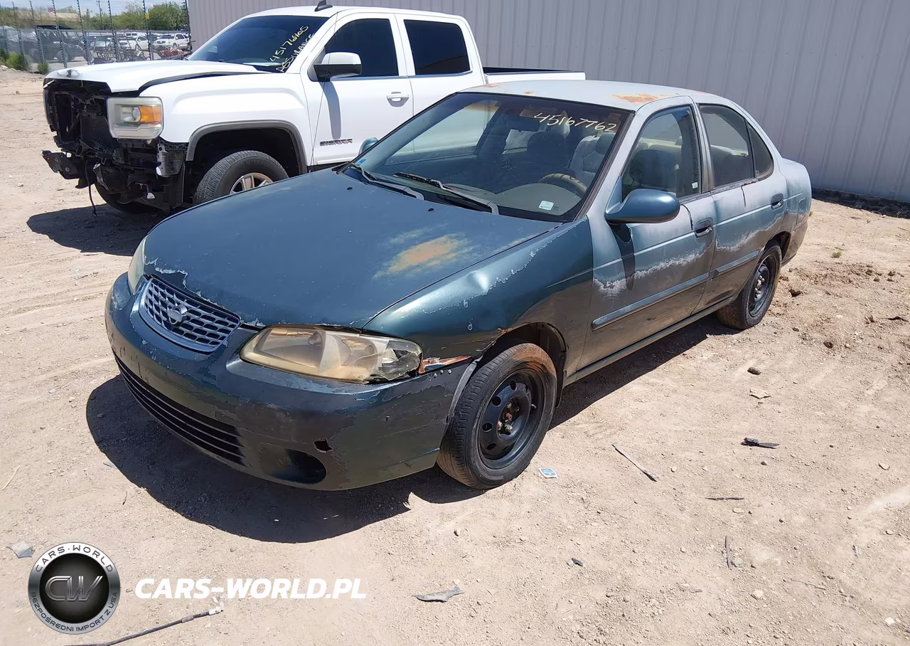 2001 Nissan Sentra Gxe VIN:3N1CB51D91L422510 - 2