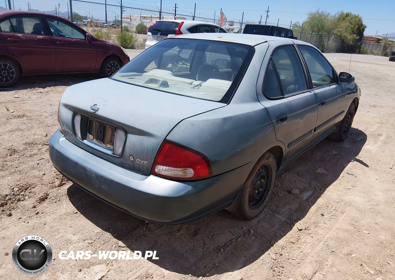 2001 Nissan Sentra Gxe VIN:3N1CB51D91L422510 - 4