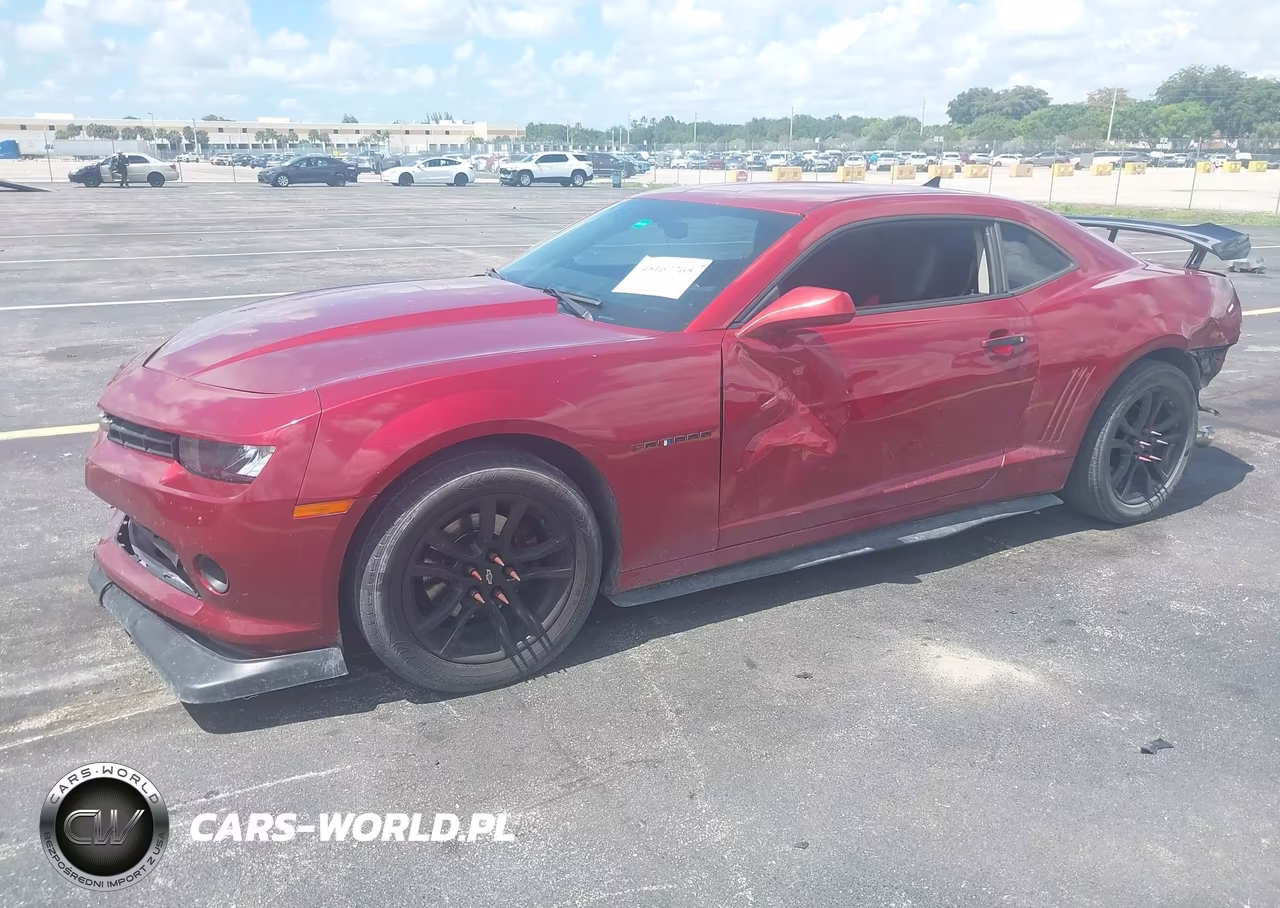 2015 Chevrolet Camaro 2Ls VIN:2G1FB1E30F9158651 - 2